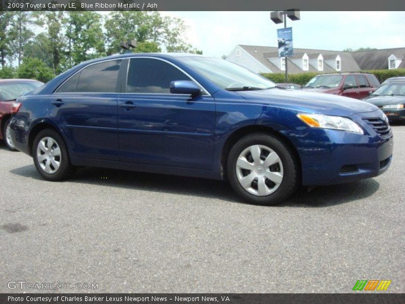 Blue Ribbon Metallic / Ash 2009 Toyota Camry LE