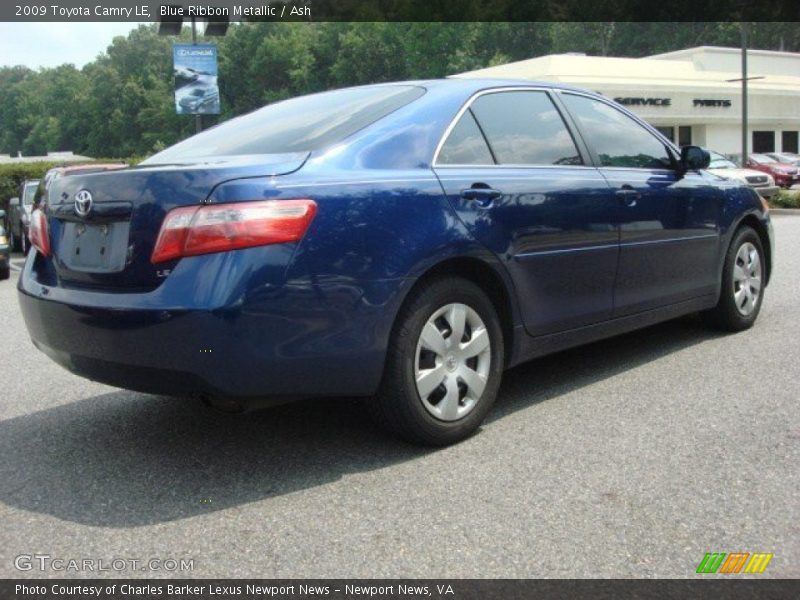 Blue Ribbon Metallic / Ash 2009 Toyota Camry LE