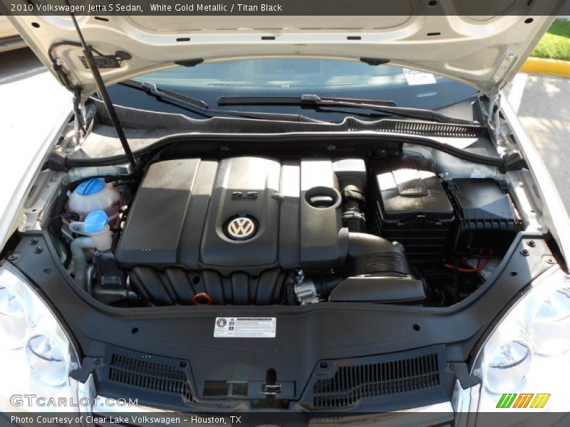 White Gold Metallic / Titan Black 2010 Volkswagen Jetta S Sedan