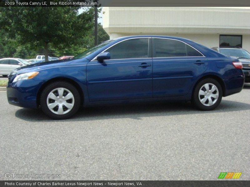 Blue Ribbon Metallic / Ash 2009 Toyota Camry LE