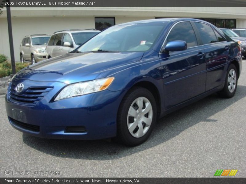 Blue Ribbon Metallic / Ash 2009 Toyota Camry LE