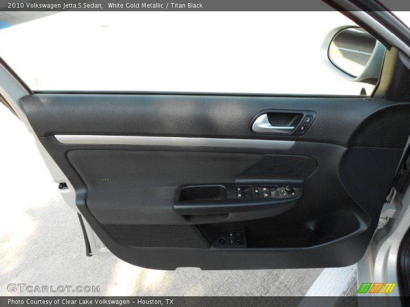 White Gold Metallic / Titan Black 2010 Volkswagen Jetta S Sedan