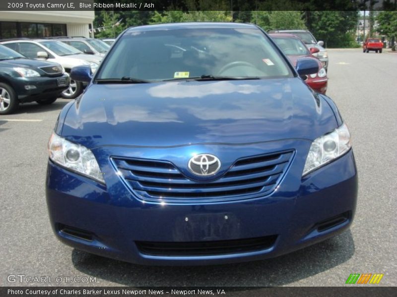 Blue Ribbon Metallic / Ash 2009 Toyota Camry LE