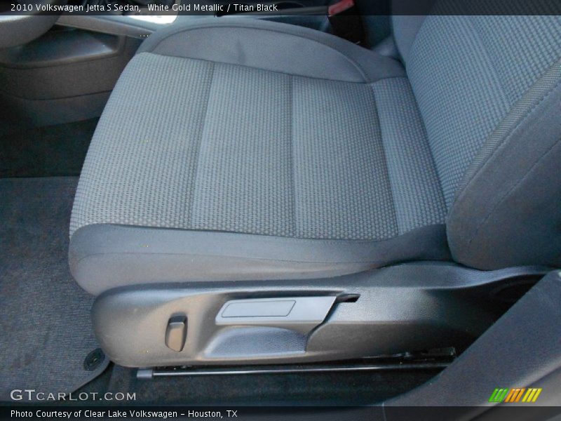 White Gold Metallic / Titan Black 2010 Volkswagen Jetta S Sedan