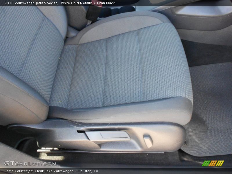 White Gold Metallic / Titan Black 2010 Volkswagen Jetta S Sedan