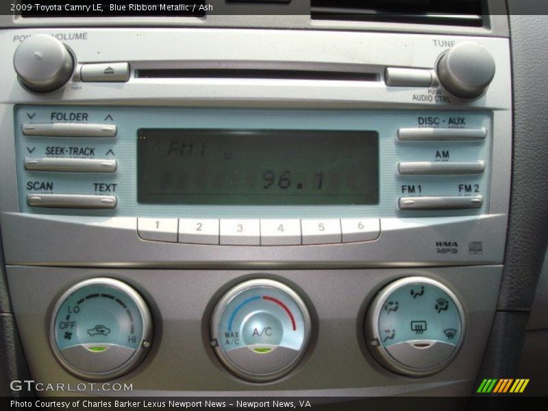 Blue Ribbon Metallic / Ash 2009 Toyota Camry LE