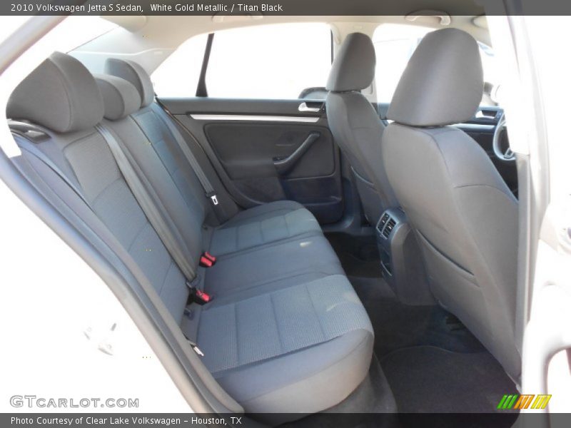 White Gold Metallic / Titan Black 2010 Volkswagen Jetta S Sedan