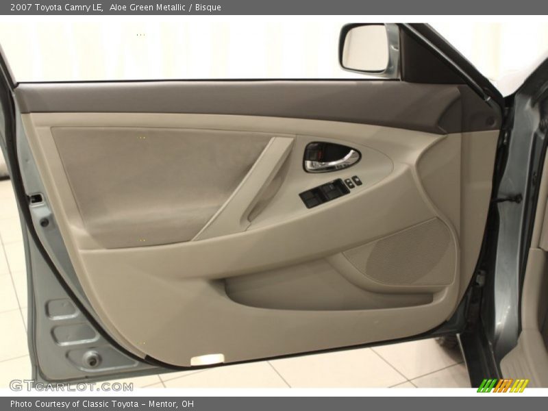 Aloe Green Metallic / Bisque 2007 Toyota Camry LE