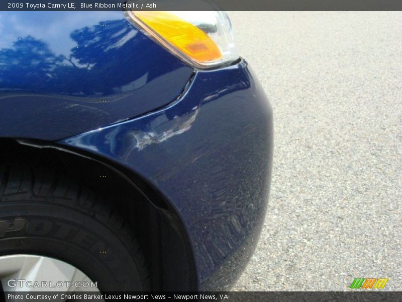 Blue Ribbon Metallic / Ash 2009 Toyota Camry LE