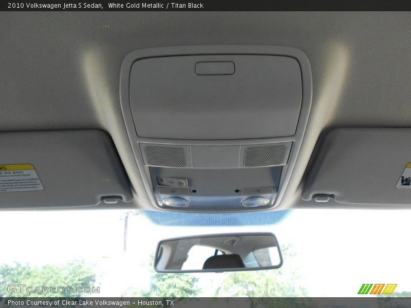 White Gold Metallic / Titan Black 2010 Volkswagen Jetta S Sedan