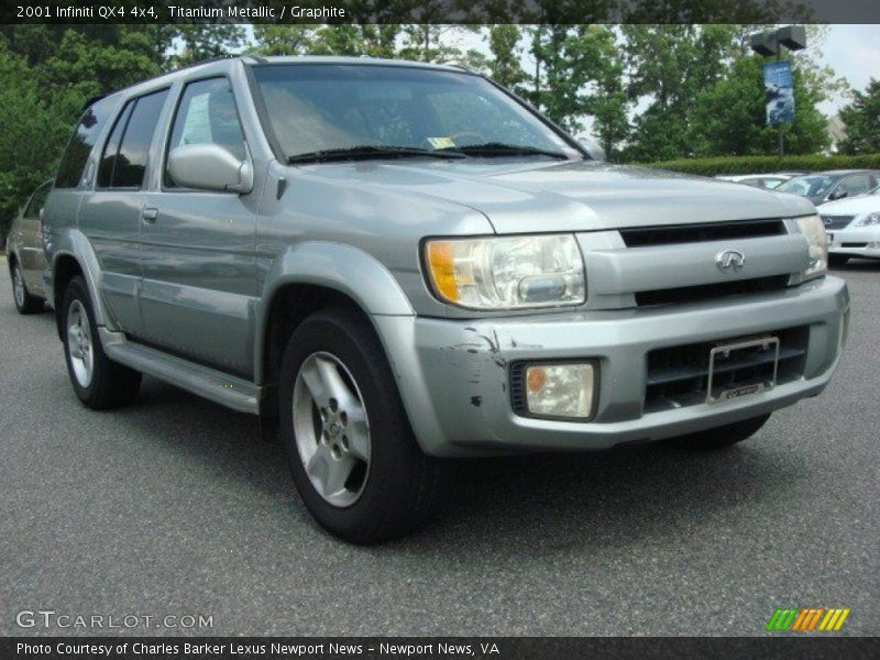 Titanium Metallic / Graphite 2001 Infiniti QX4 4x4