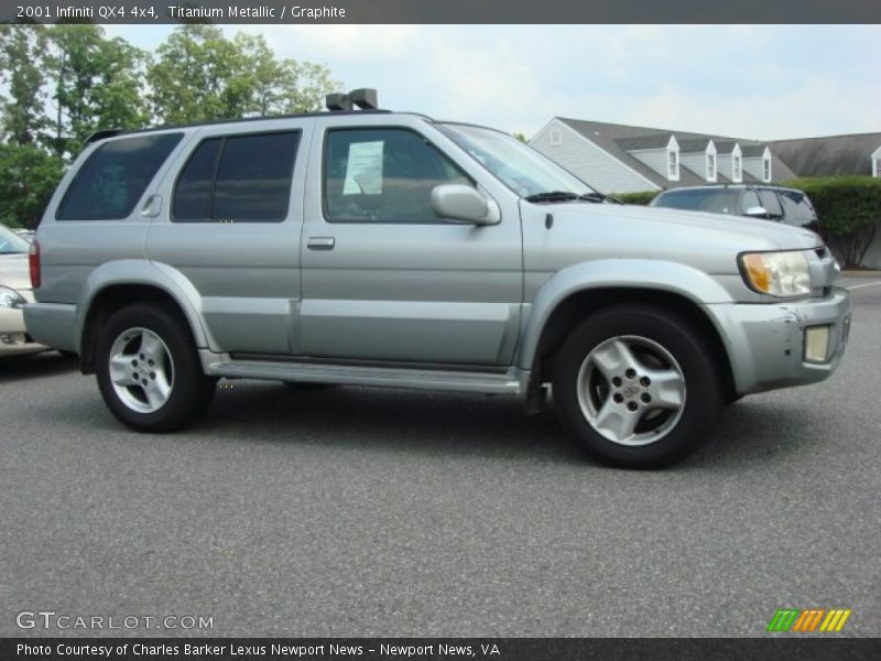 Titanium Metallic / Graphite 2001 Infiniti QX4 4x4
