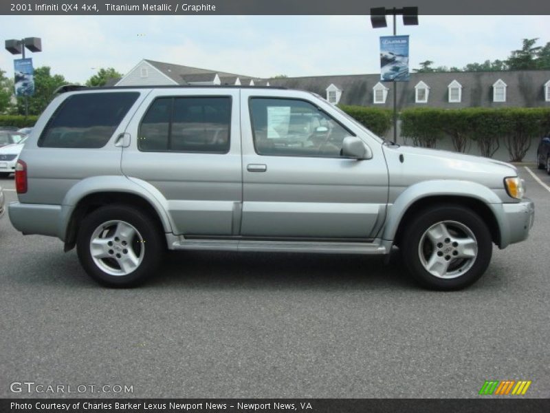 Titanium Metallic / Graphite 2001 Infiniti QX4 4x4