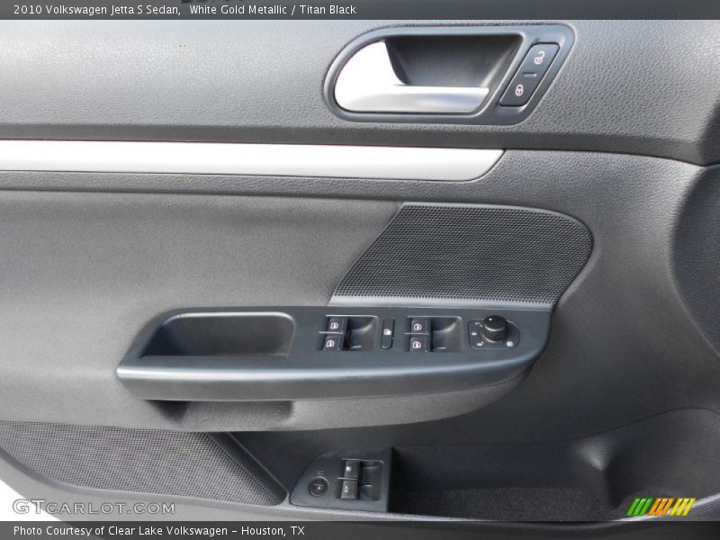 White Gold Metallic / Titan Black 2010 Volkswagen Jetta S Sedan