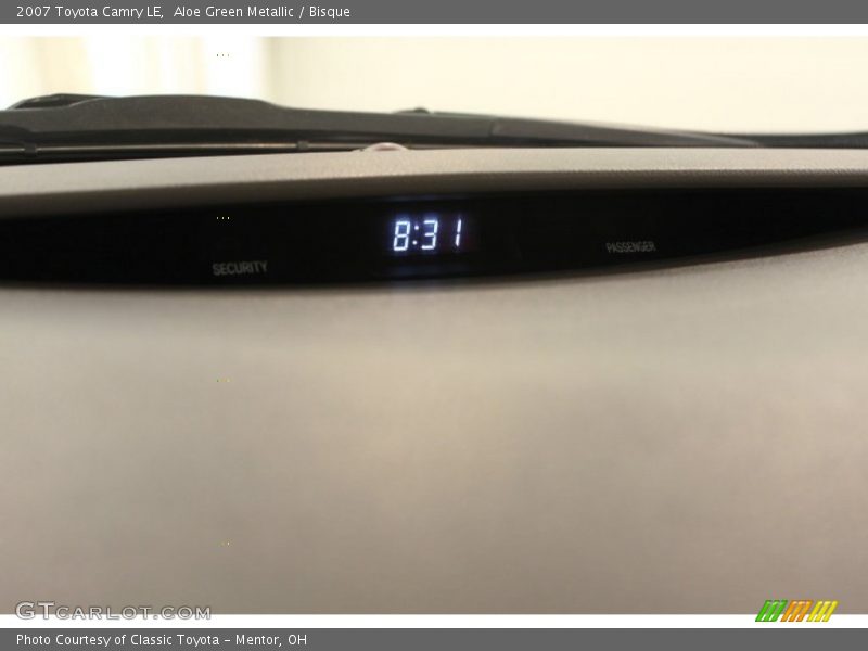 Aloe Green Metallic / Bisque 2007 Toyota Camry LE