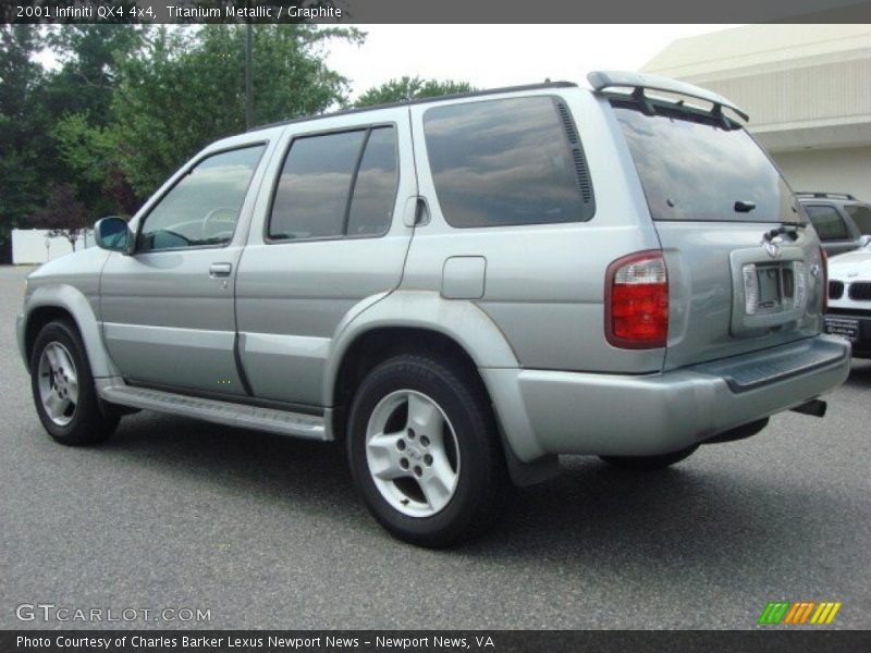 Titanium Metallic / Graphite 2001 Infiniti QX4 4x4