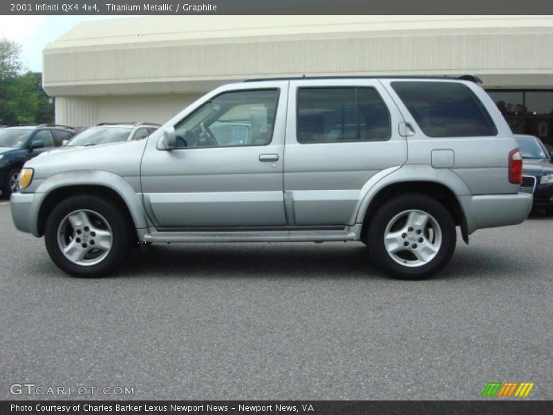 Titanium Metallic / Graphite 2001 Infiniti QX4 4x4