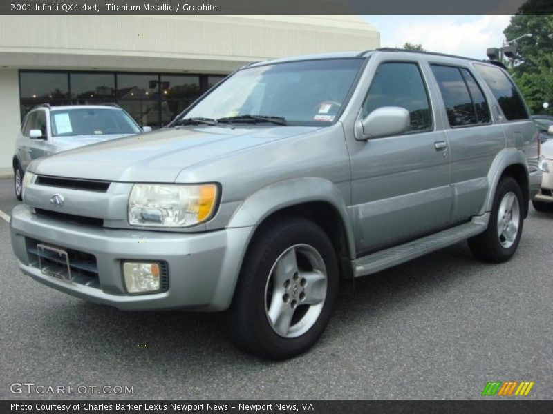 Titanium Metallic / Graphite 2001 Infiniti QX4 4x4