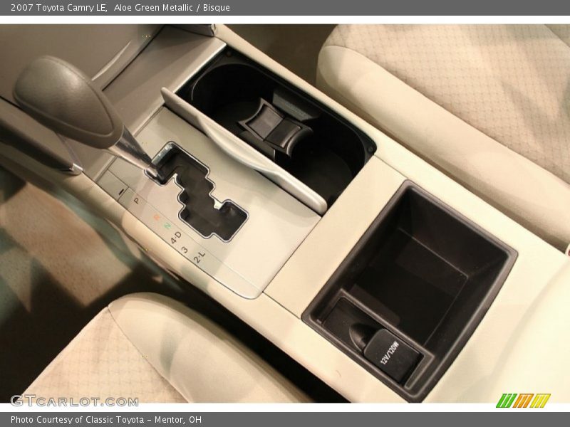 Aloe Green Metallic / Bisque 2007 Toyota Camry LE