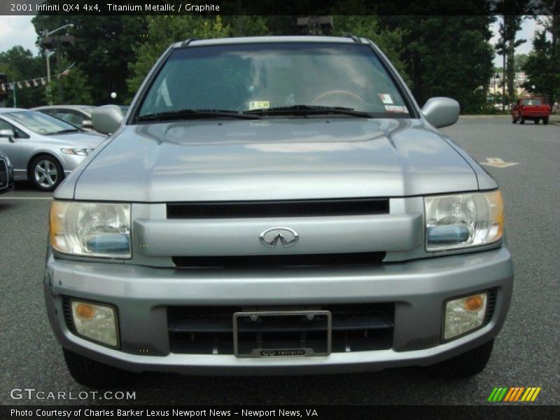 Titanium Metallic / Graphite 2001 Infiniti QX4 4x4