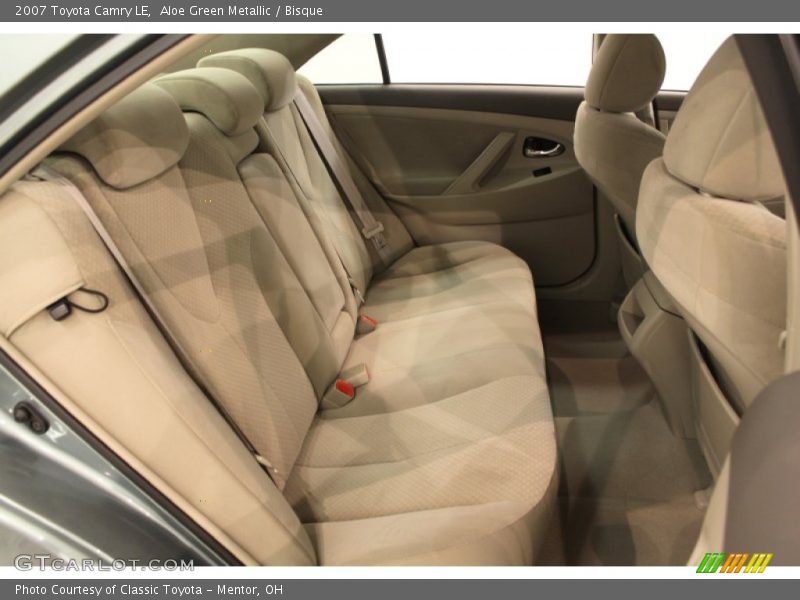 Aloe Green Metallic / Bisque 2007 Toyota Camry LE