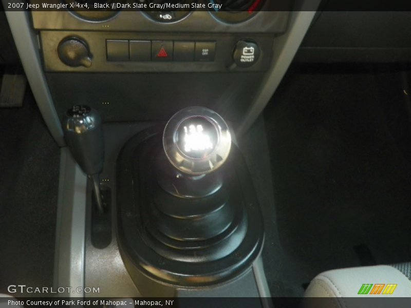 Black / Dark Slate Gray/Medium Slate Gray 2007 Jeep Wrangler X 4x4