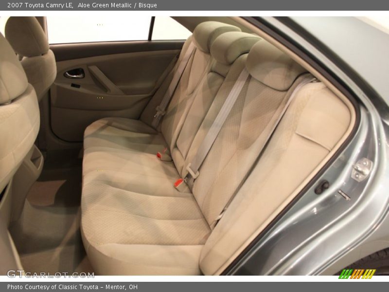 Aloe Green Metallic / Bisque 2007 Toyota Camry LE