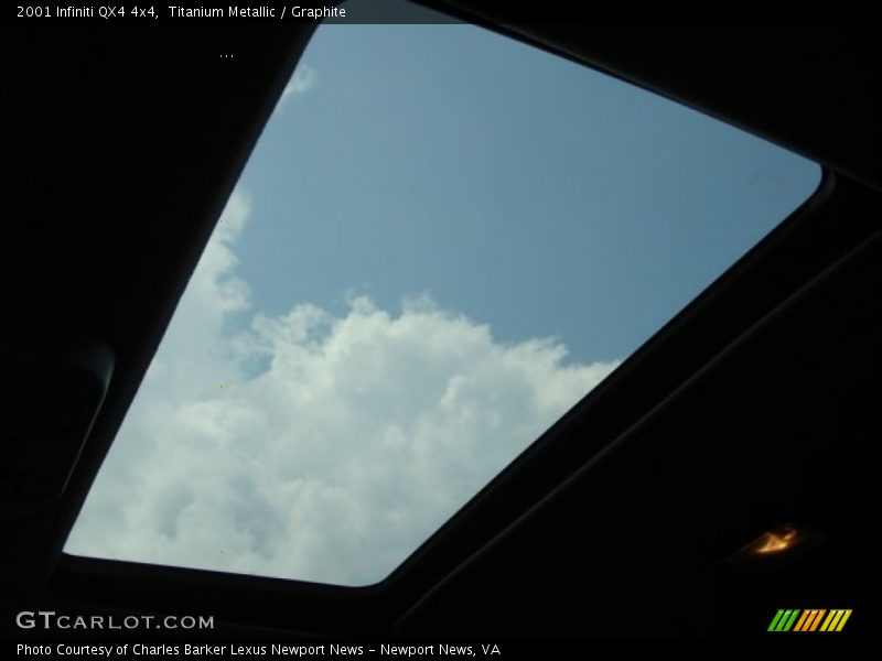 Titanium Metallic / Graphite 2001 Infiniti QX4 4x4