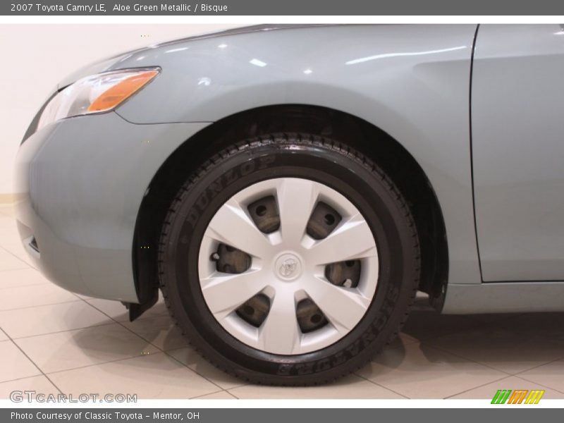 Aloe Green Metallic / Bisque 2007 Toyota Camry LE