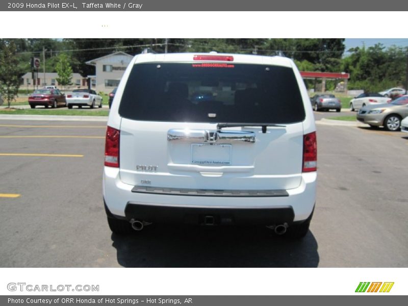 Taffeta White / Gray 2009 Honda Pilot EX-L