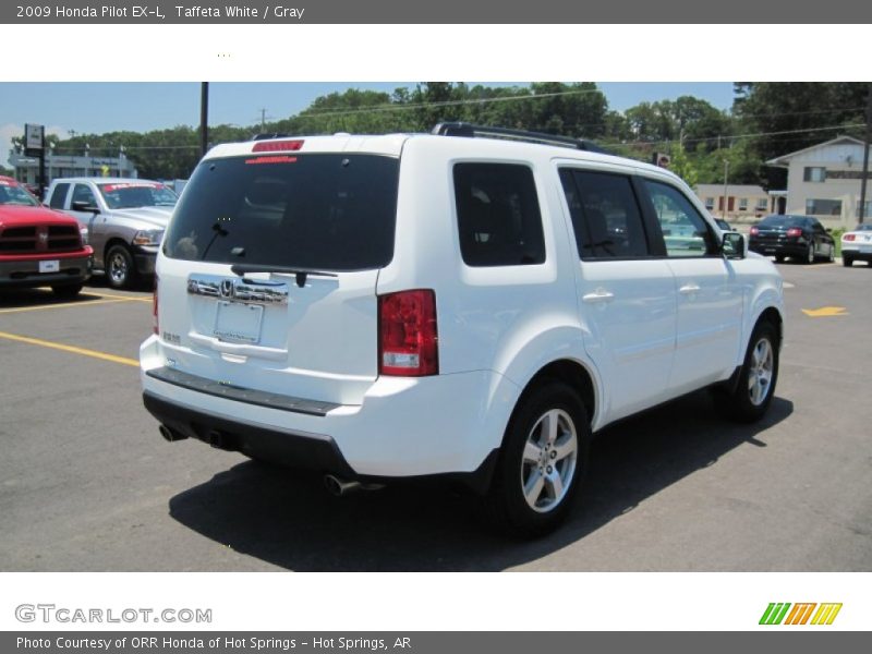 Taffeta White / Gray 2009 Honda Pilot EX-L
