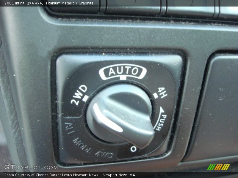 Titanium Metallic / Graphite 2001 Infiniti QX4 4x4