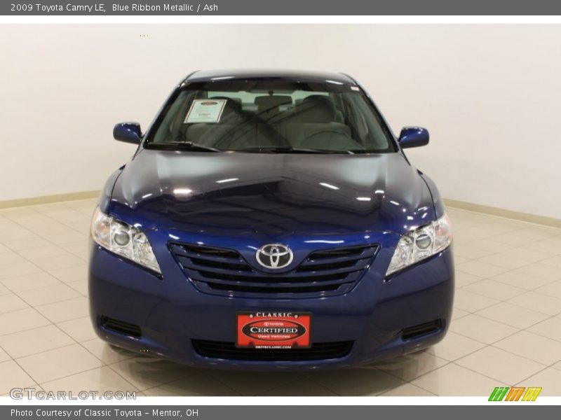 Blue Ribbon Metallic / Ash 2009 Toyota Camry LE