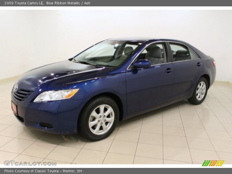 Blue Ribbon Metallic / Ash 2009 Toyota Camry LE