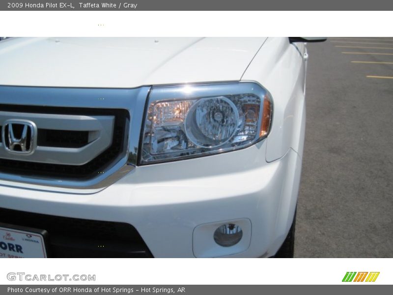 Taffeta White / Gray 2009 Honda Pilot EX-L