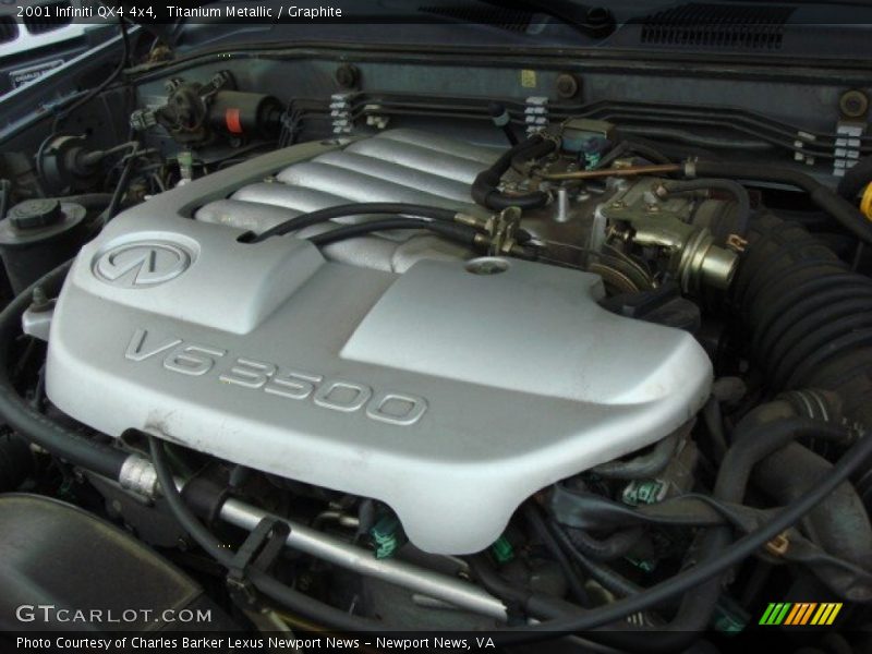 Titanium Metallic / Graphite 2001 Infiniti QX4 4x4