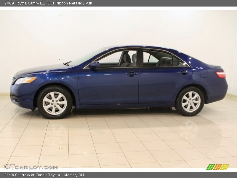 Blue Ribbon Metallic / Ash 2009 Toyota Camry LE