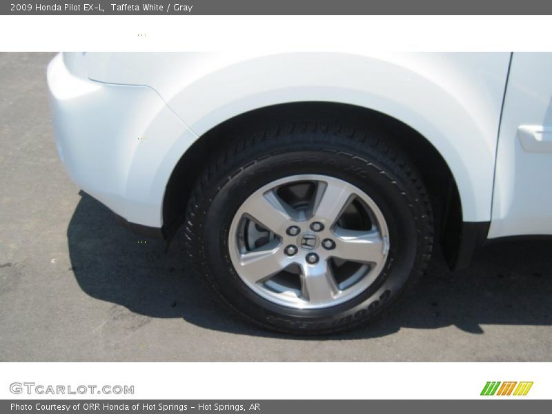 Taffeta White / Gray 2009 Honda Pilot EX-L