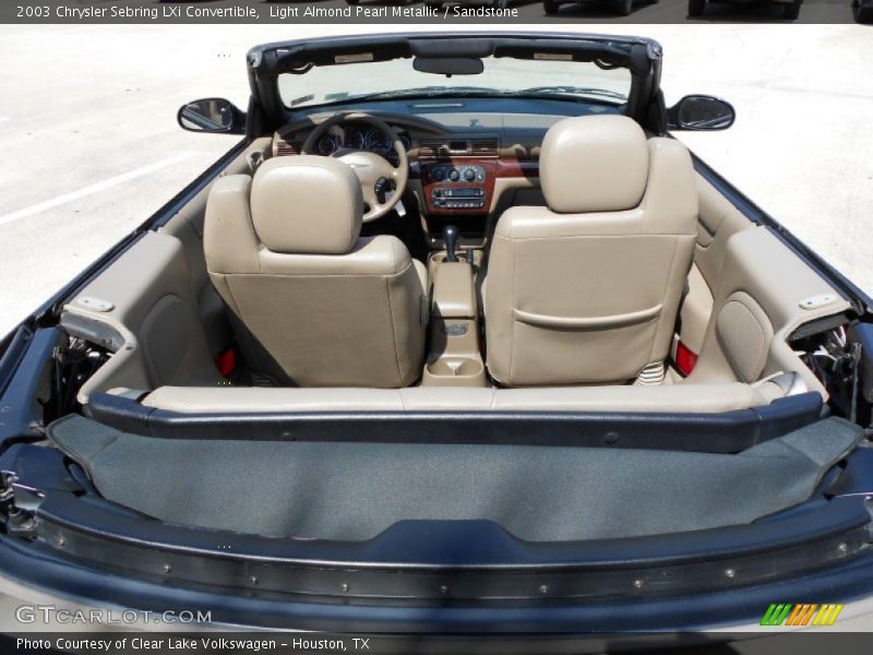 Light Almond Pearl Metallic / Sandstone 2003 Chrysler Sebring LXi Convertible