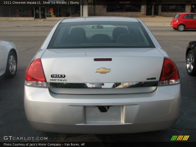 Silver Ice Metallic / Ebony 2011 Chevrolet Impala LS