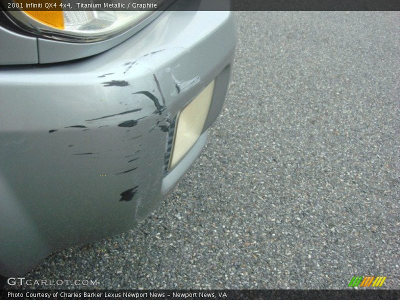 Titanium Metallic / Graphite 2001 Infiniti QX4 4x4