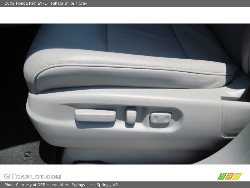 Taffeta White / Gray 2009 Honda Pilot EX-L