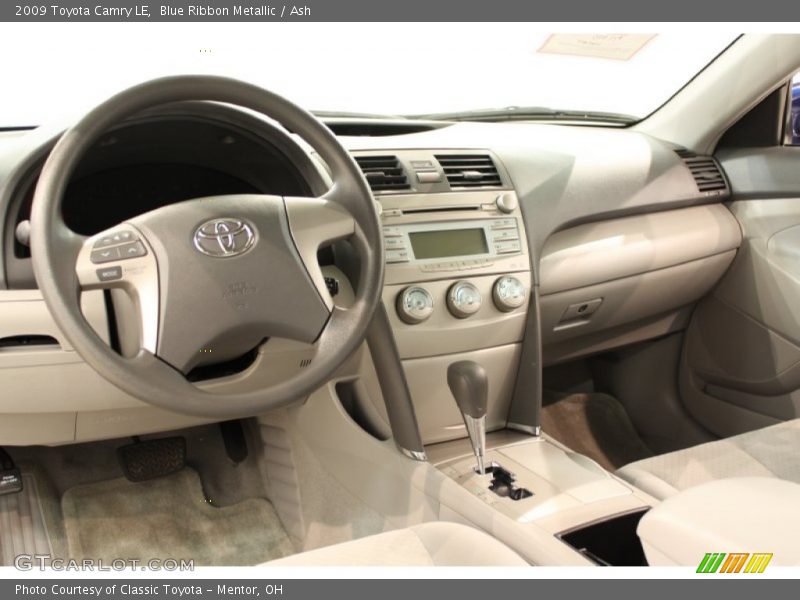 Blue Ribbon Metallic / Ash 2009 Toyota Camry LE