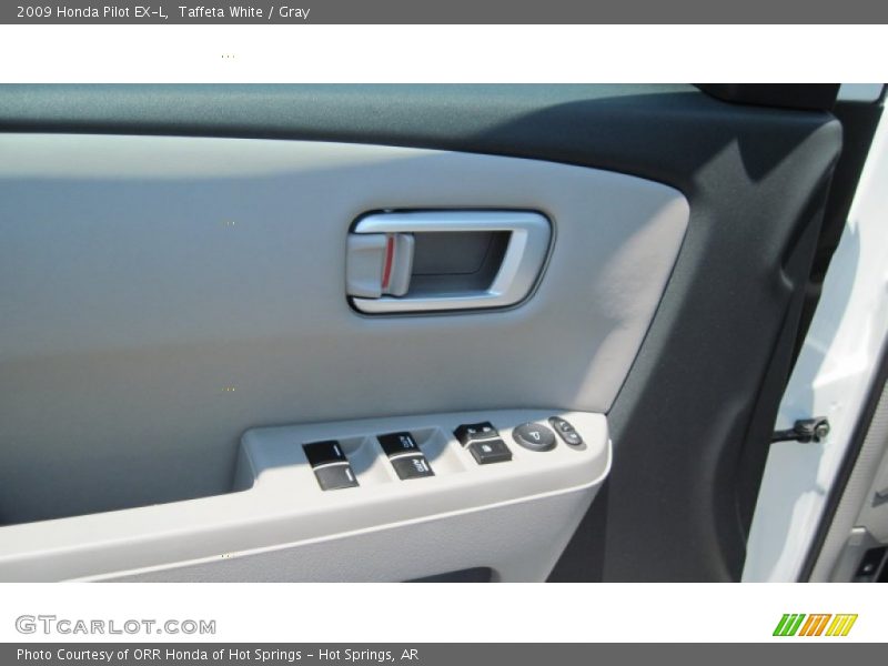 Taffeta White / Gray 2009 Honda Pilot EX-L