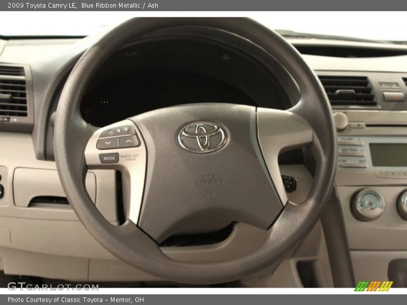 Blue Ribbon Metallic / Ash 2009 Toyota Camry LE