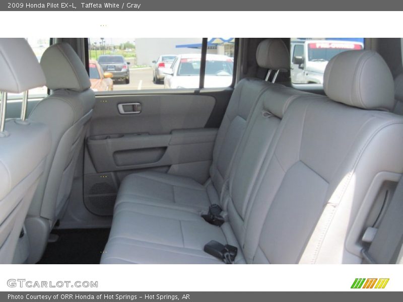 Taffeta White / Gray 2009 Honda Pilot EX-L