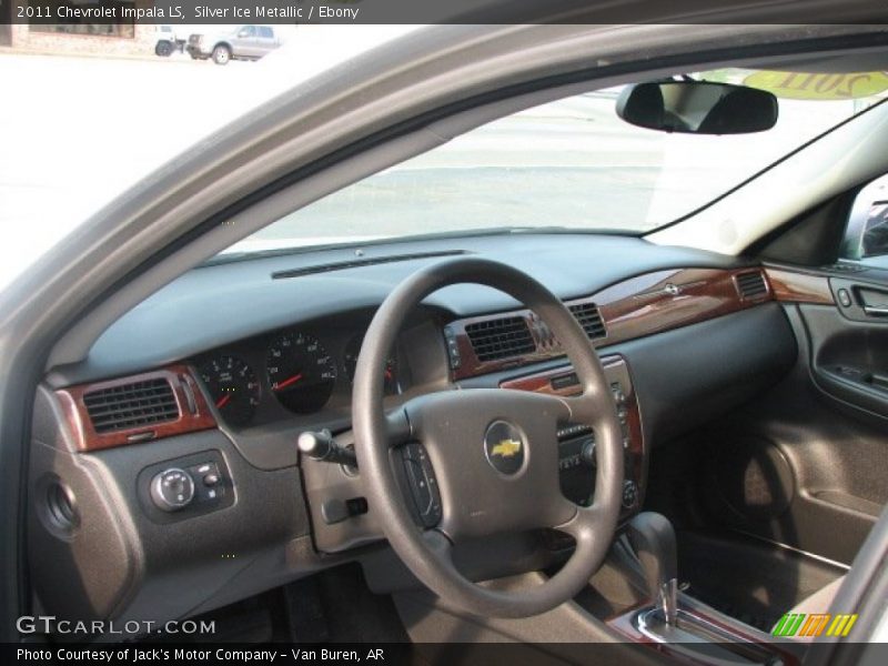 Silver Ice Metallic / Ebony 2011 Chevrolet Impala LS