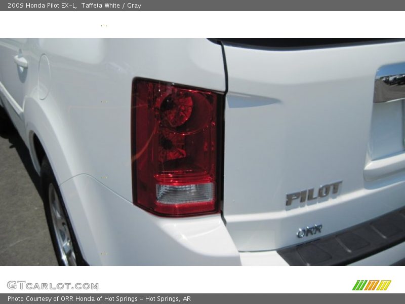 Taffeta White / Gray 2009 Honda Pilot EX-L