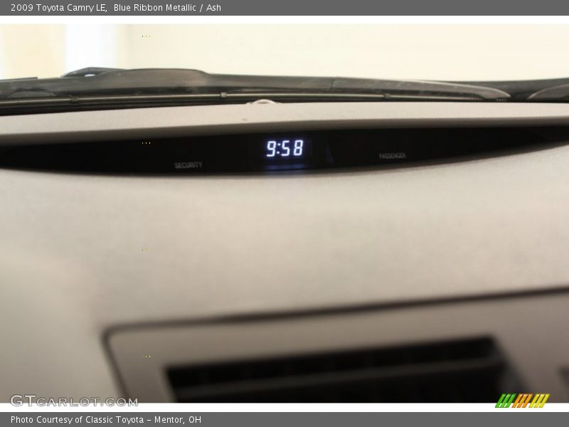 Blue Ribbon Metallic / Ash 2009 Toyota Camry LE