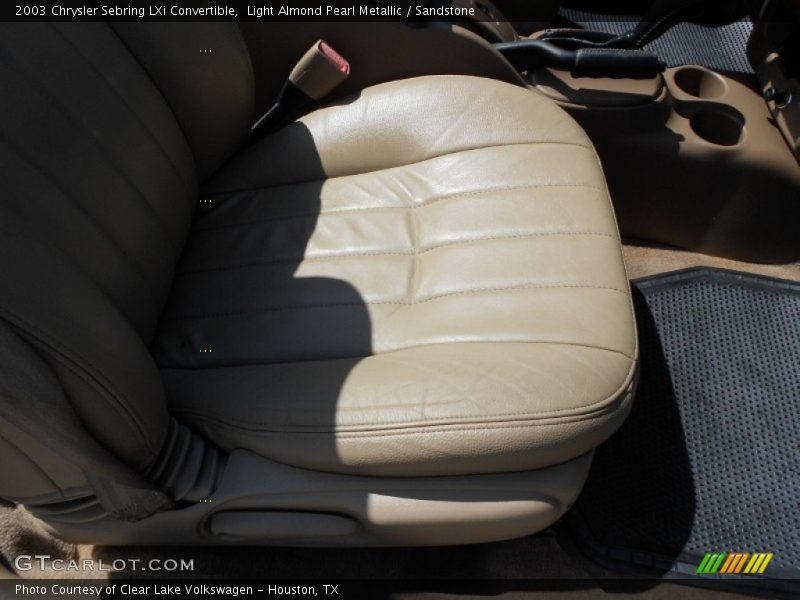 Light Almond Pearl Metallic / Sandstone 2003 Chrysler Sebring LXi Convertible